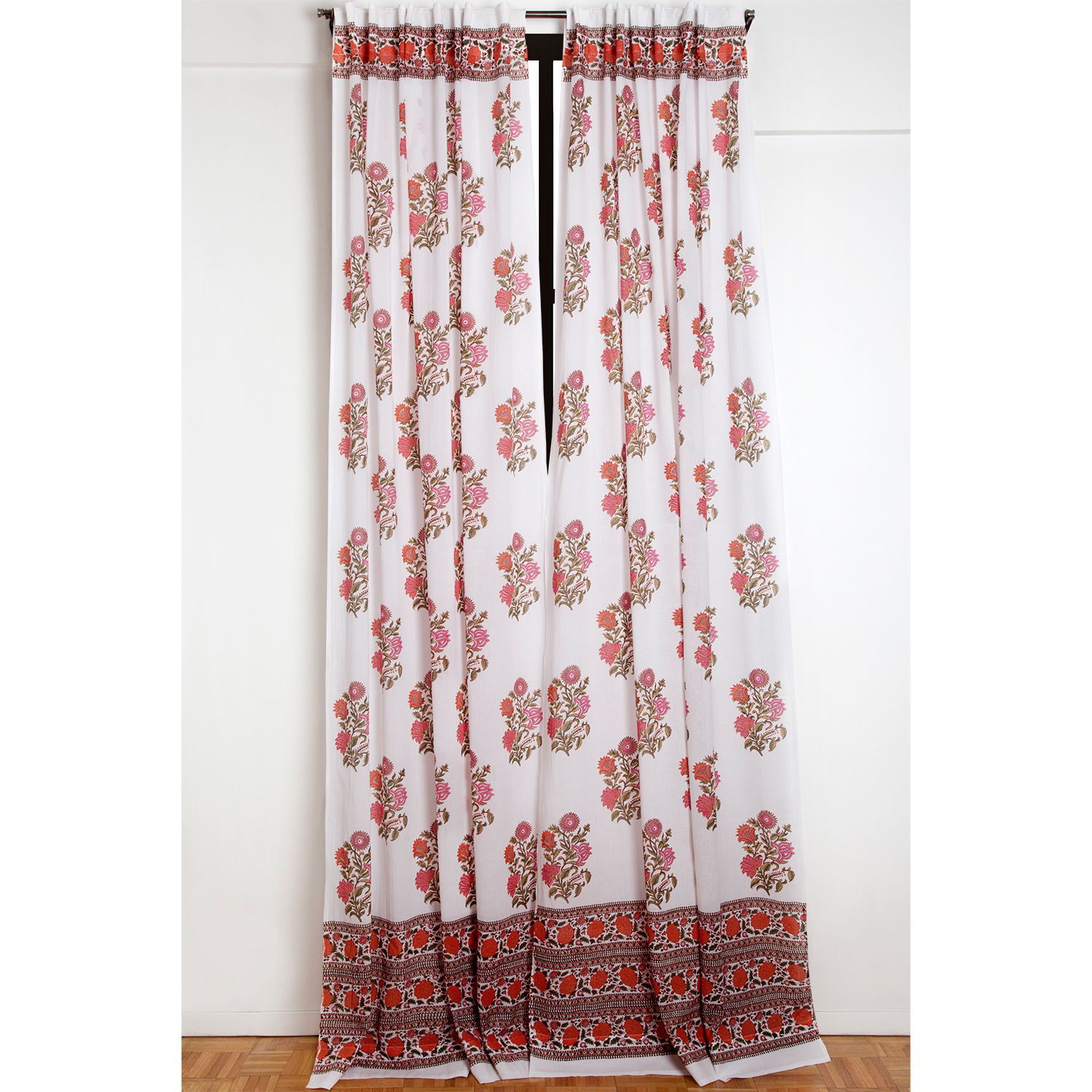 Sanya Curtain - Pink/Orange